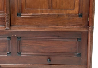 Arts & Crafts Armoire or Wardrobe by Jac. van den Bosch for 't Binnenhuis, 1910